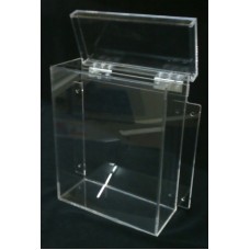 Υδατοστεγές Κουτι αποθηκευσης - προβολης προϊοντων 31x22x10 με καπακι απο Plexiglass - Πλεξιγκλας