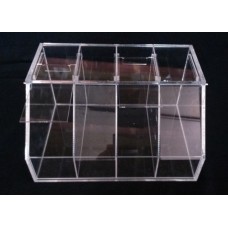 Κουτι αποθηκευσης - προβολης προϊοντων 40x30x22 με συρόμενα καπάκια απο Plexiglass - Πλεξιγκλας