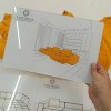 Εκτύπωση σε ακρυλικό για δειγματισμό υλικών