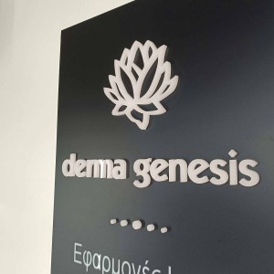 Επιγραφές Plexiglass 3D